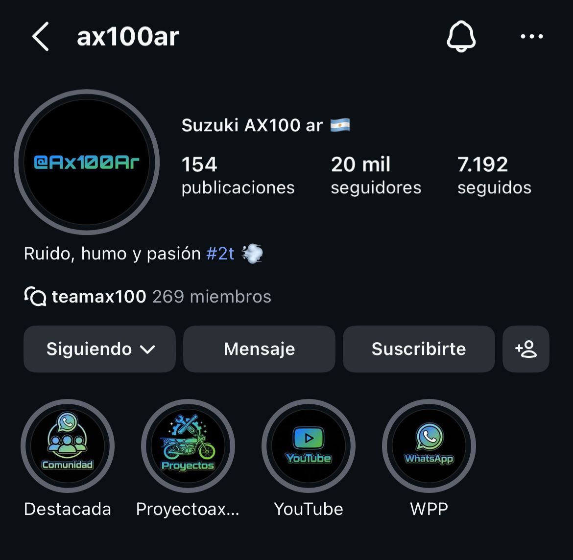 AX100 Personalizado